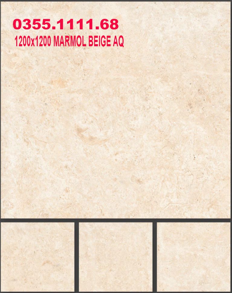 Gạch lát nền 1200×1200 Ấn Độ MARMOL BEIGE màu vàng be
