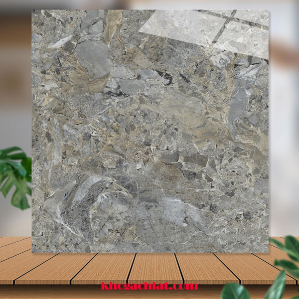 Gạch lát nền 60x60 Catalan vân đá marble màu ghi 61041