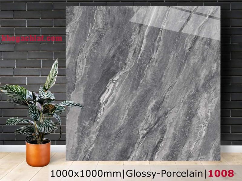Gạch khổ lớn 1000×1000 Catalan 10008 Grey Stone