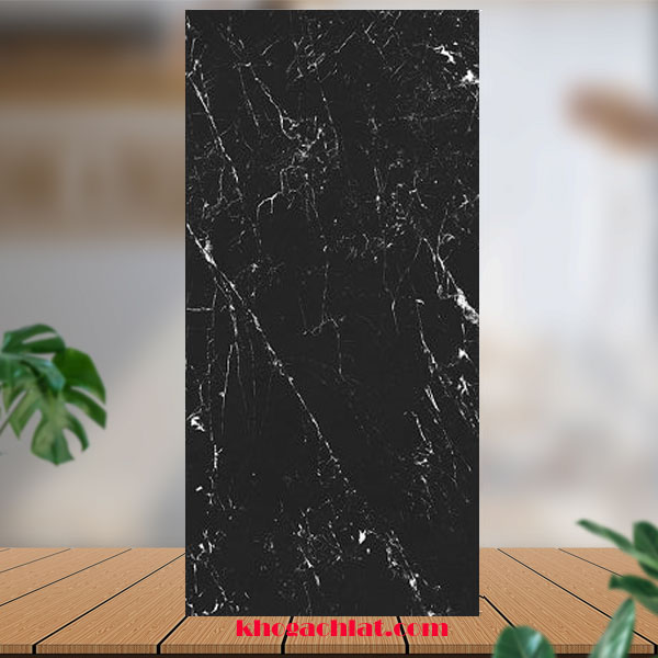 Gạch lát nền Prime 60×120 vân đá đen marble 8337
